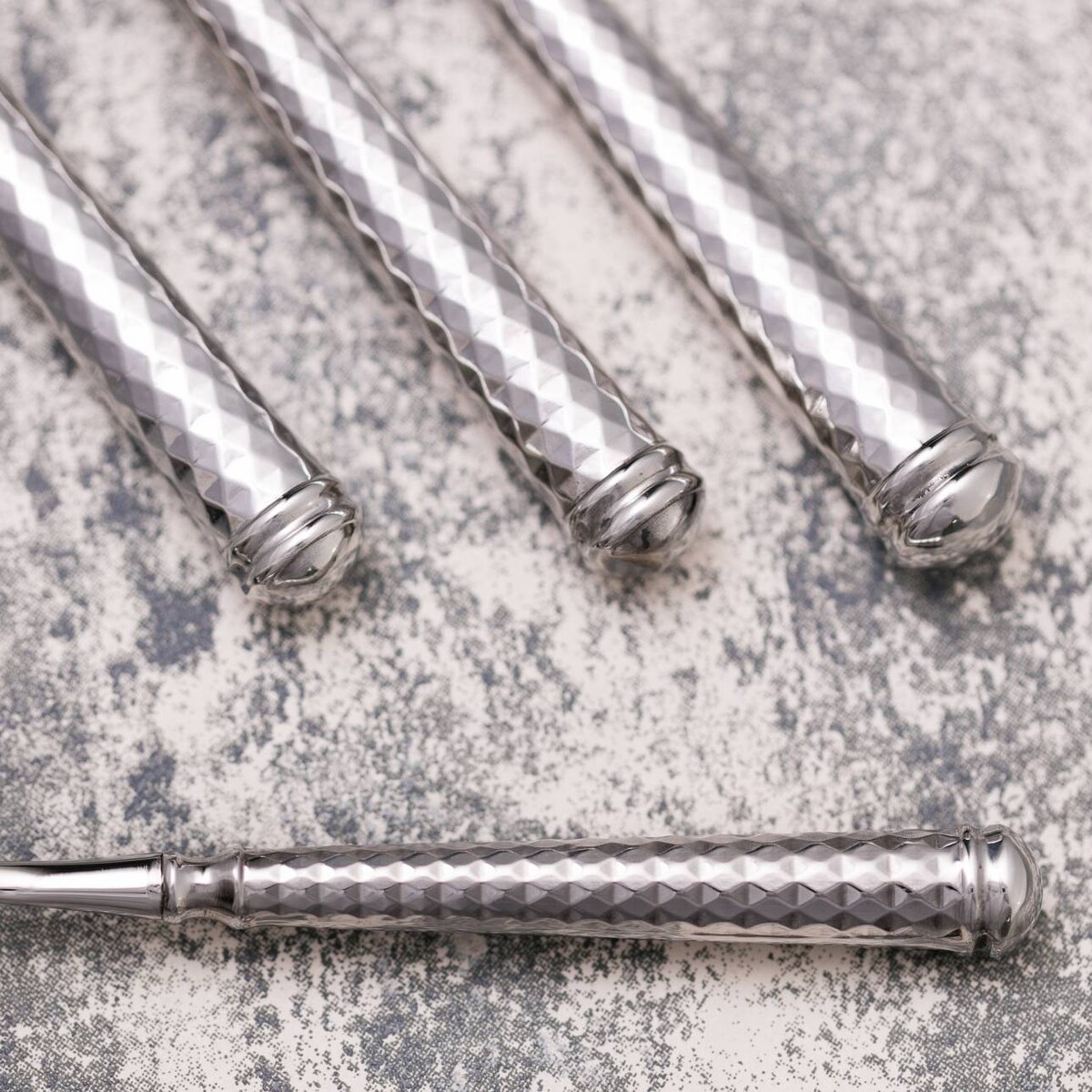 Sztućce Cubism komplet dla 6 osób 24 części, 43,5 x 32,5 x 6 cm