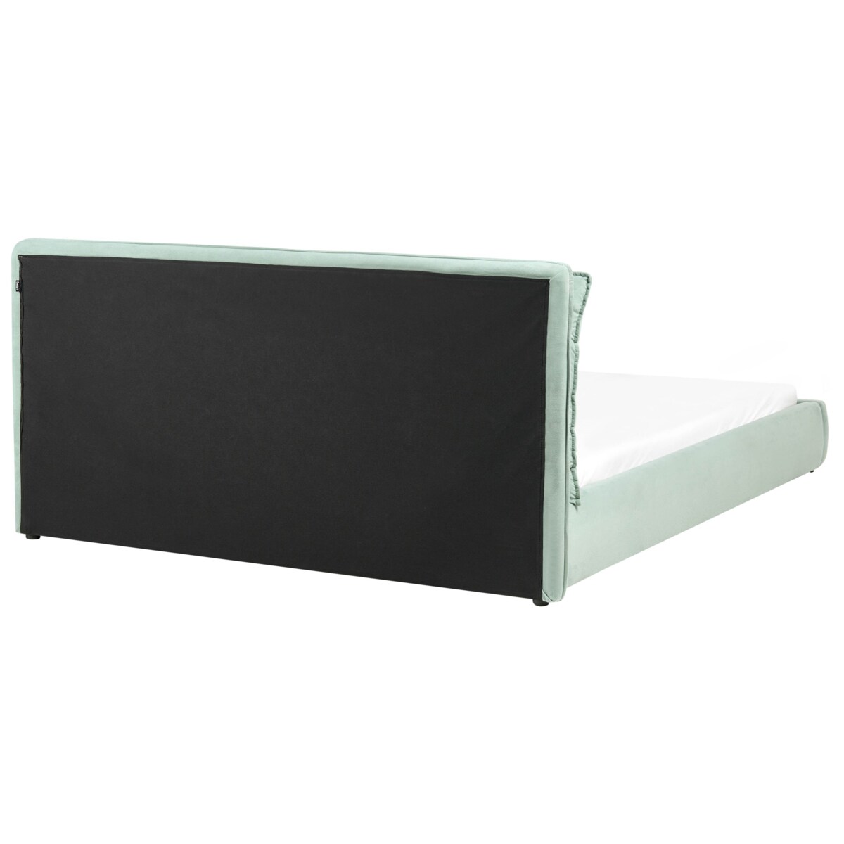 Łóżko Welur BAJONNA 180 x 200 cm Miętowy