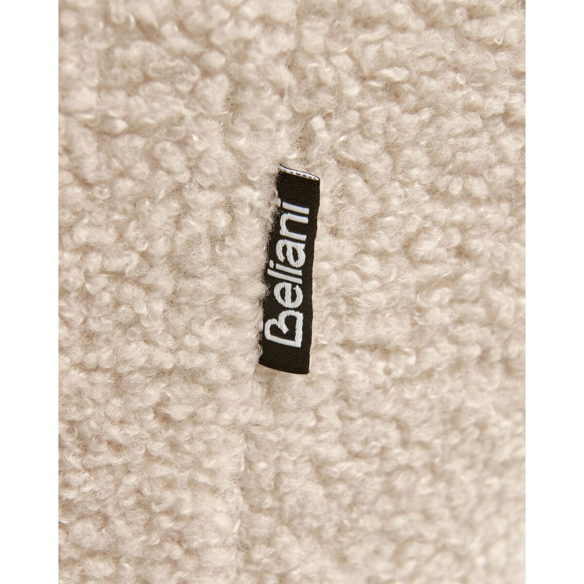 Zestaw 2 krzeseł do jadalni ALDEN Boucle Jasnobeżowy