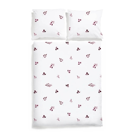 Pościel Listki 140/200 + 70/80 cm