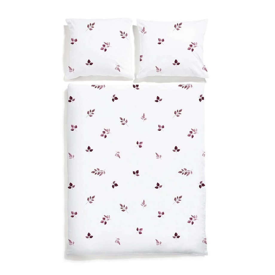 Pościel Listki 140/200 + 70/80 cm