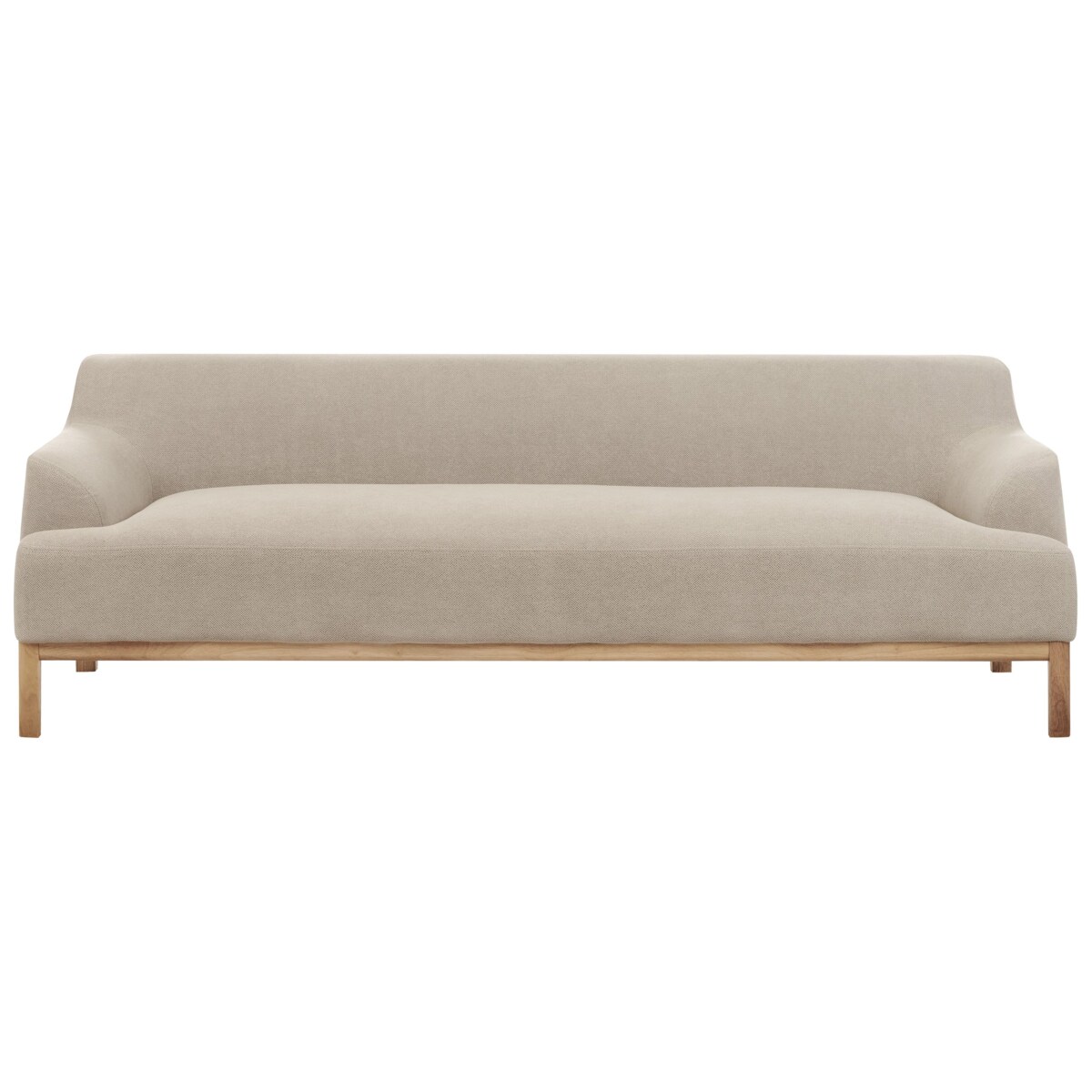 Sofa 3-osobowa beżowoszara SOSJO