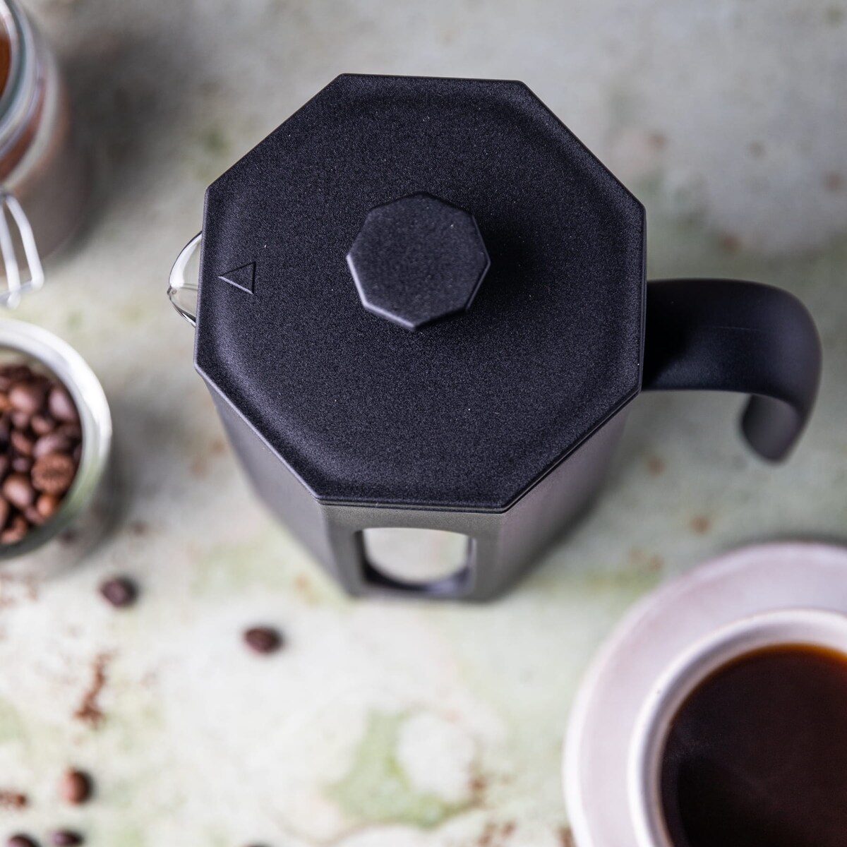 Zaparzacz do kawy herbaty 0.60L French Press czarny KLAUSBERG