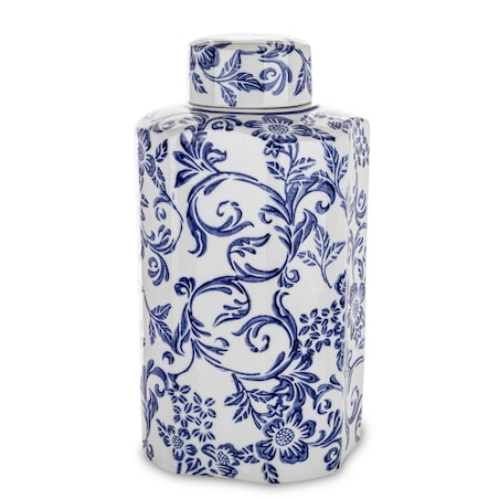 Amfora ceramiczny pojemnik z pokrywą 31,5x15,5x15,5 cm PHOEBE