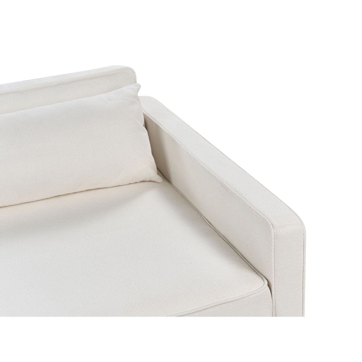 Sofa 3-osobowa złamana biel boucle VINSTRA