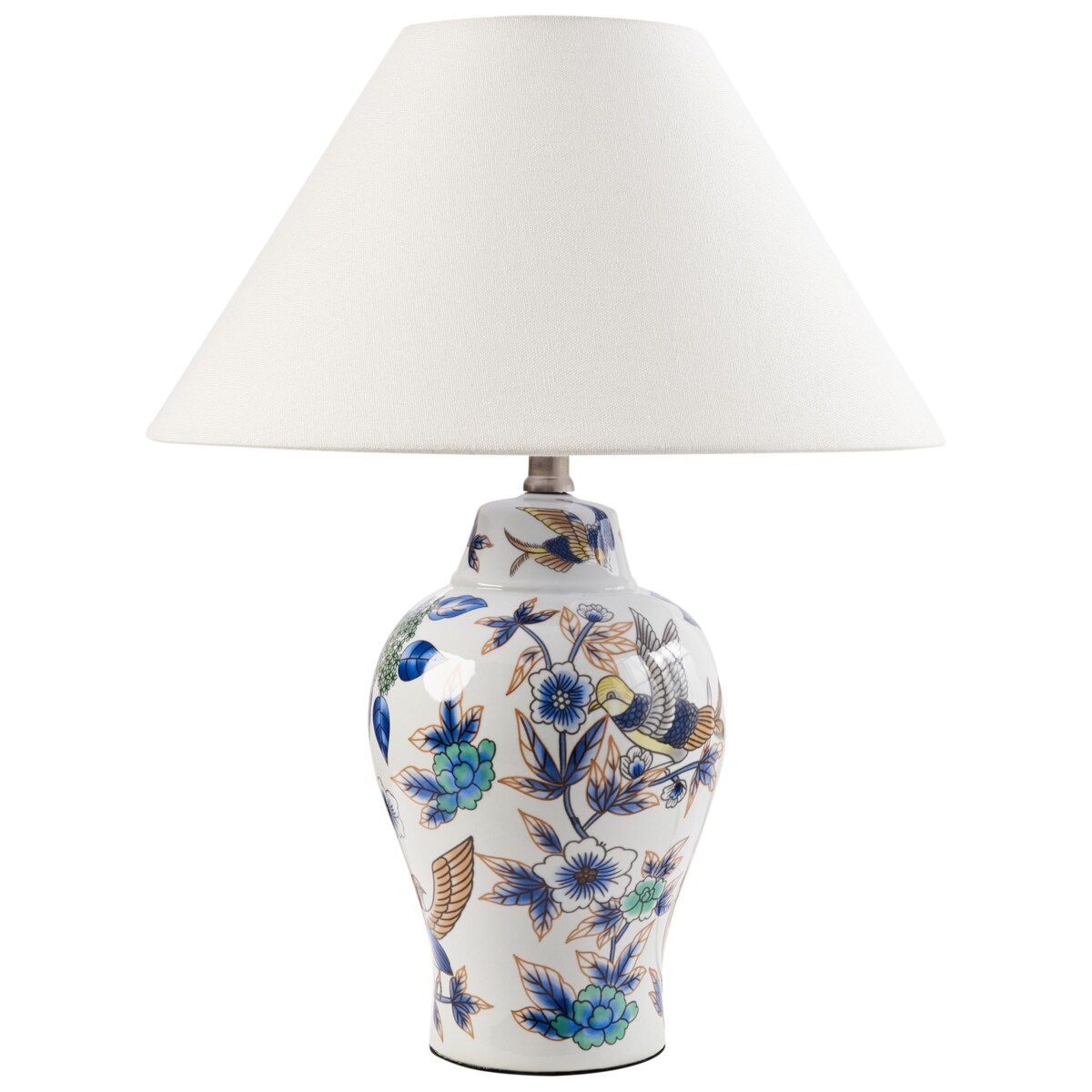 Lampa stołowa MORACA Porcelana Biały