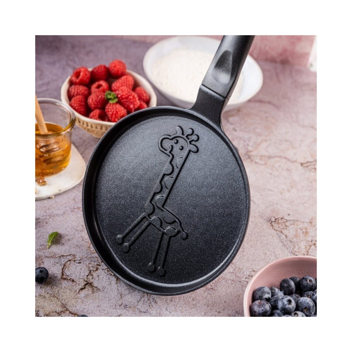 Klausberg patelnia do naleśników z żyrafą 18cm 63853