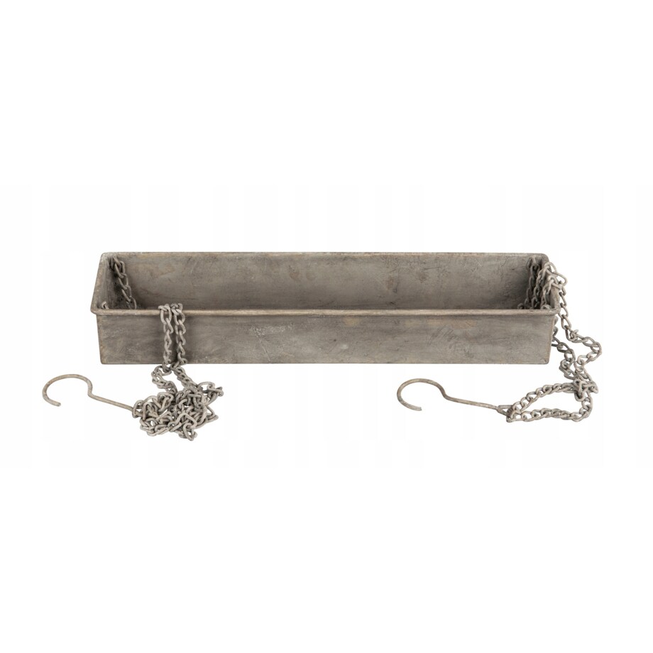 KWIETNIK wiszący RETRO metalowy 41x9cm