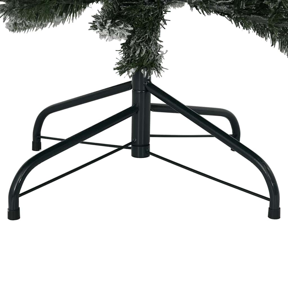 vidaXL Sztuczna choinka pokryta śniegiem, 120 cm, PVC i PE