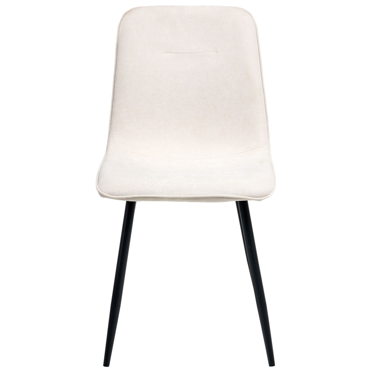 Zestaw 4 krzeseł do jadalni TUSCOLA Jasnobeżowy