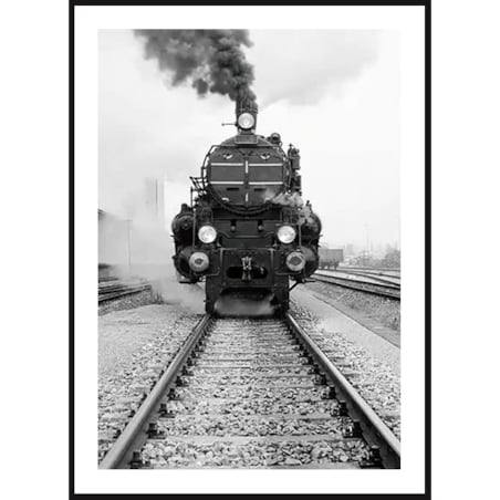 Poster Story, Plakat, Obraz - Stacja Kolejowa, wymiary 50 x 70 cm