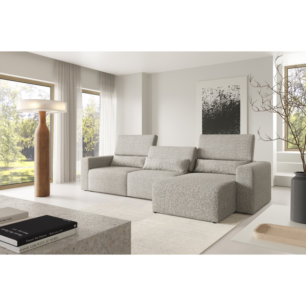 Narożnik Posejdon XL modułowy premium Kolor: Puente 09