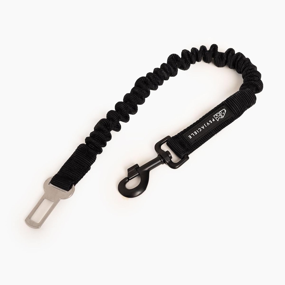 Pasy samochodowe z amortyzarotem "Black AF" - Rodzaj: Mały karabinek