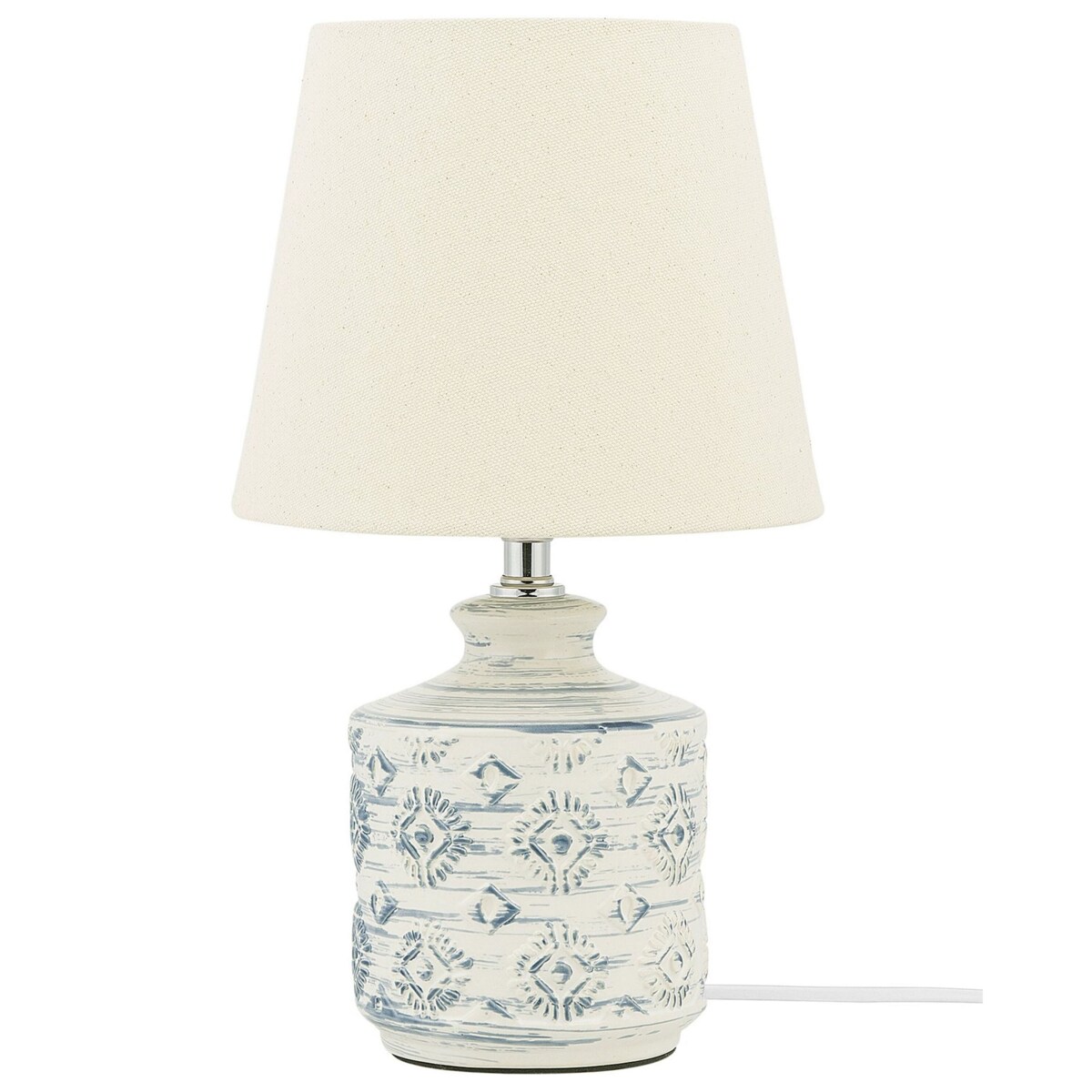 Lampka nocna ceramiczna beżowa ROSANNA