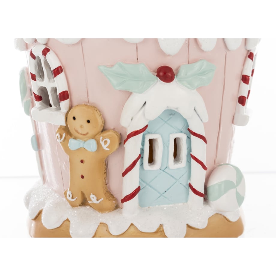 Figurka - domek MUFFIN LED 20,5x12 cm