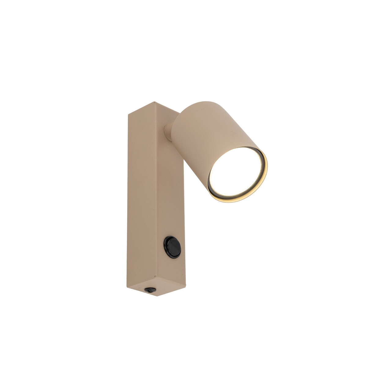 Kinkiet ruchomy z włącznikiem TK Lighting NEX Sabia 11363 beżowy GU10 loftowy