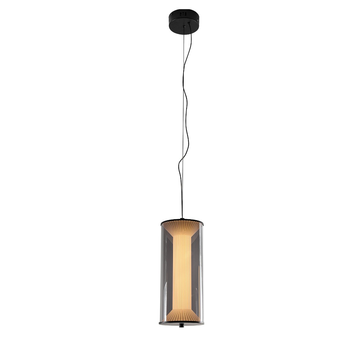 Lampa wisząca Light Prestige Aeris dymny LED CCT 3000K/4000K/6000K (regulowana) 1 szt.