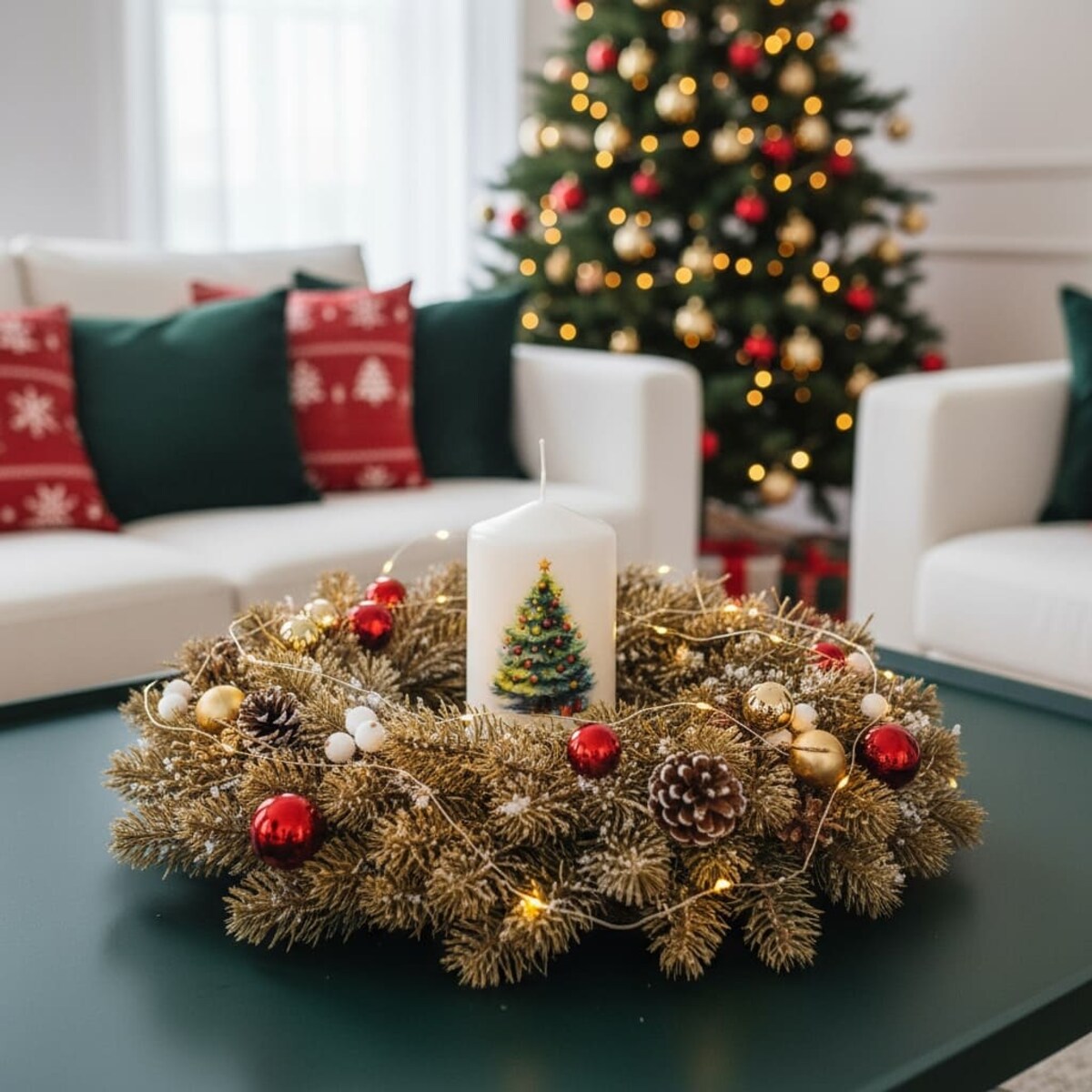 Świeca świąteczna – Choinka, idealna na prezent