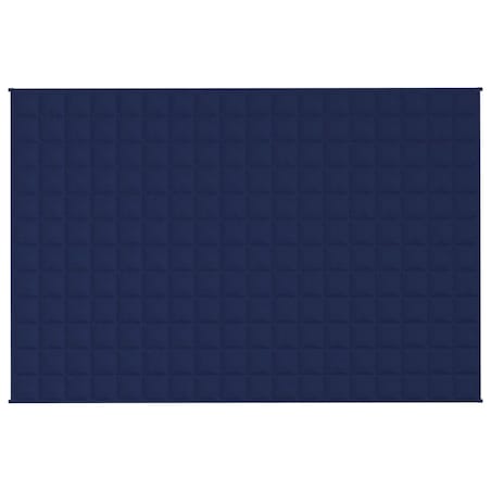 vidaXL Koc obciążeniowy, niebieski, 120x180 cm, 5 kg, tkanina