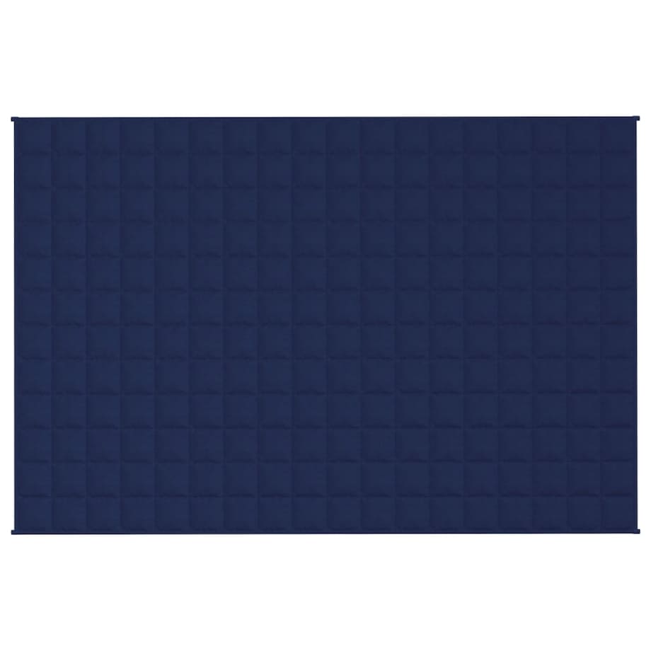 vidaXL Koc obciążeniowy, niebieski, 120x180 cm, 5 kg, tkanina