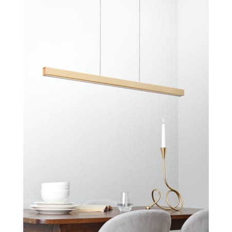 Lampa wisząca LED ARENAS Z pilotem Złoty