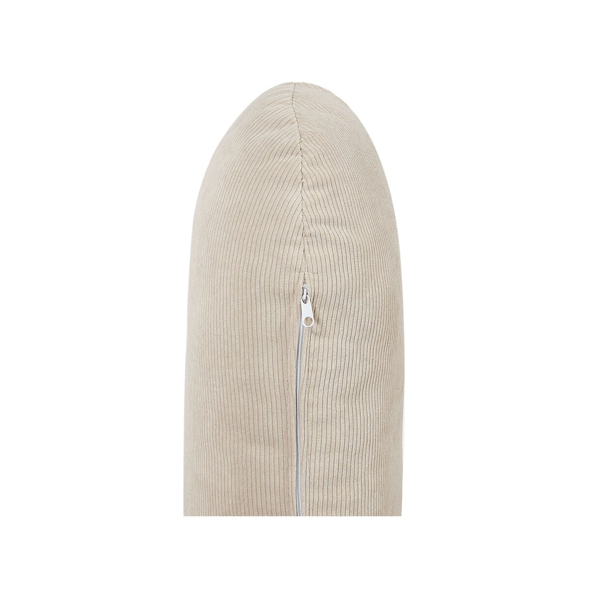 Narożnik sztruksowy lewostronny beżowy SIMOS