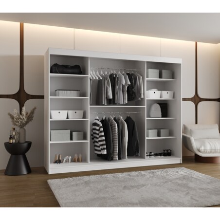 Szafa przesuwna ULTRA 250 biały