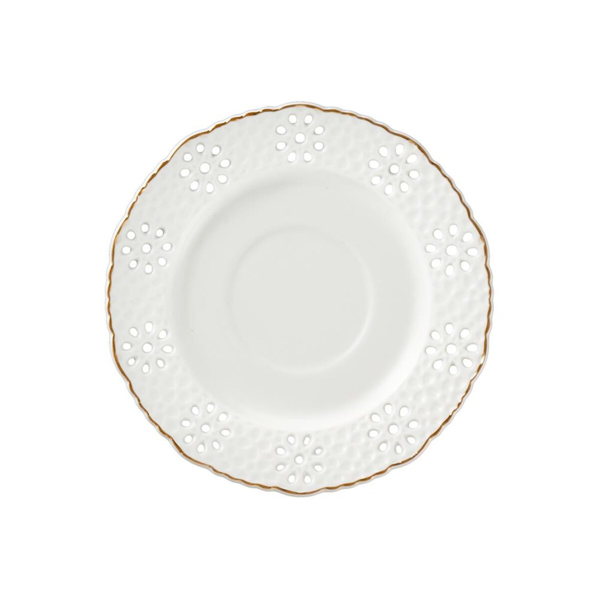 VILLA ITALIA Filiżanka porcelanowa 170 ml ze spodkiem LORETTA