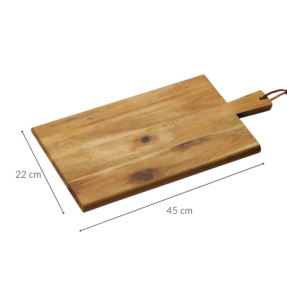 Taca do serwowania przekąsek, drewno akacji, Kesper