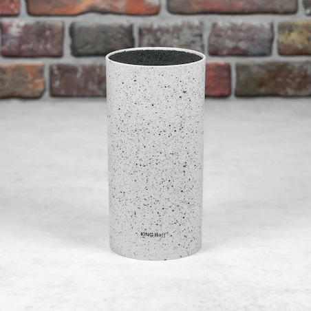 Uniwersalny stojak na noże do noży biały KINGHOFF