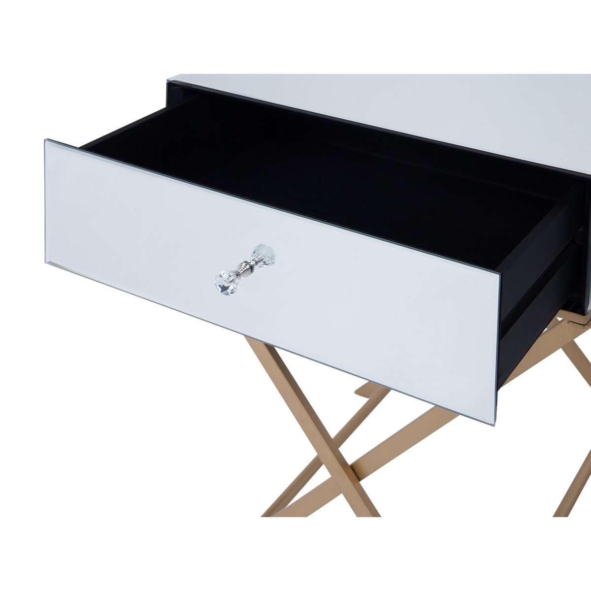 Stolik pomocniczy lustrzany VIVY