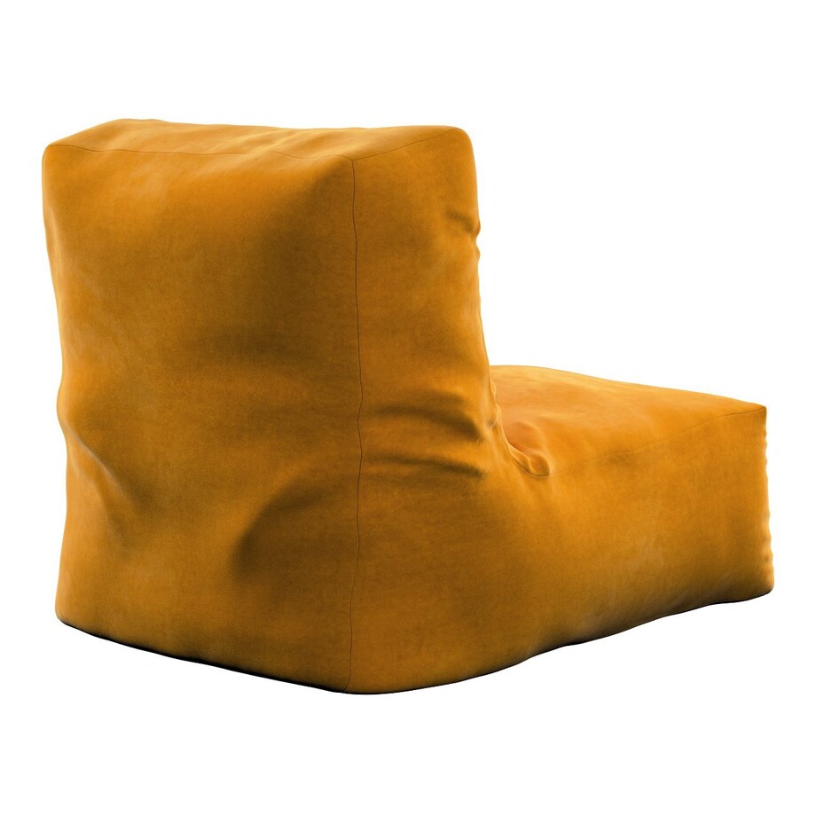 Pufo- fotel Poppy, miodowy, 87 x 31 x 75 cm, Posh Velvet