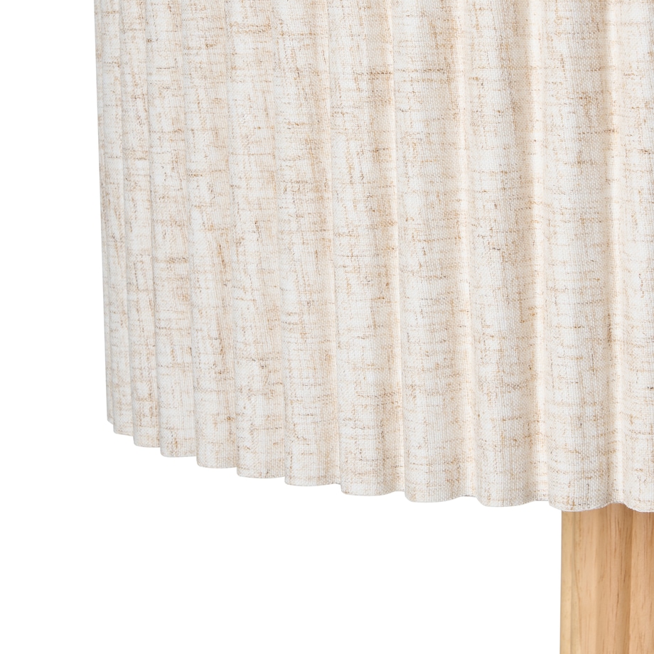 Lampa podłogowa BELESSA Len Jasnobeżowy
