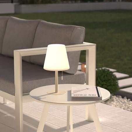 LAMPKA indoor/outdoor Zack LED biała ładowanie USB klasyczna