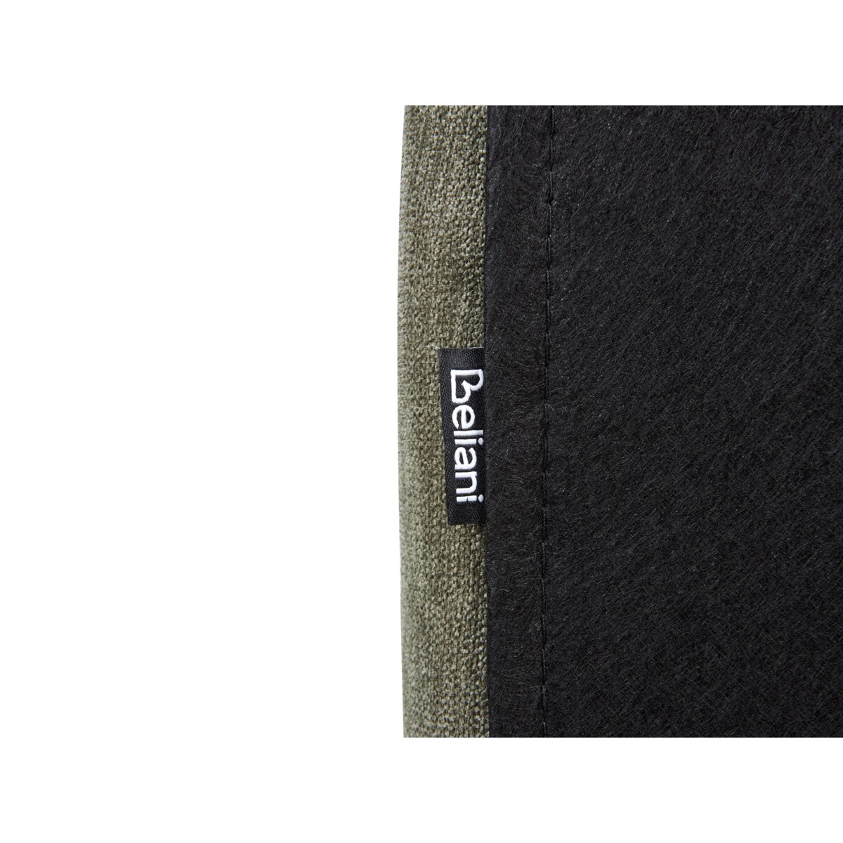 Łóżko Len syntetyczny LAVARDENS 180 x 200 cm Ciemnozielony