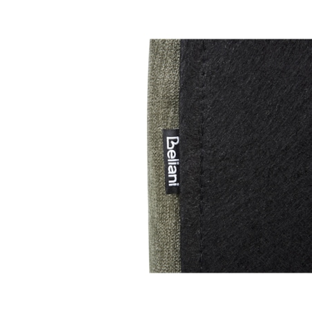 Łóżko Len syntetyczny LAVARDENS 180 x 200 cm Ciemnozielony