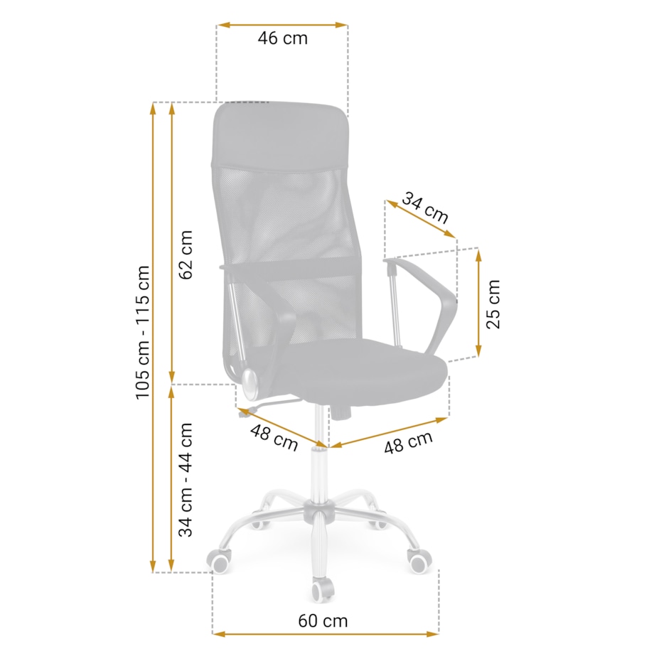 Fotel biurowy premium krzesło biurowe mikrosiatka Sofotel