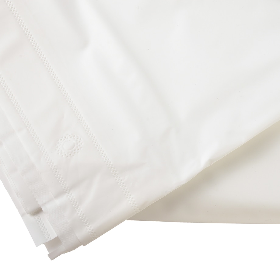 ZAC WHITE Zasłona prysznicowa180x180cm 12 oczek