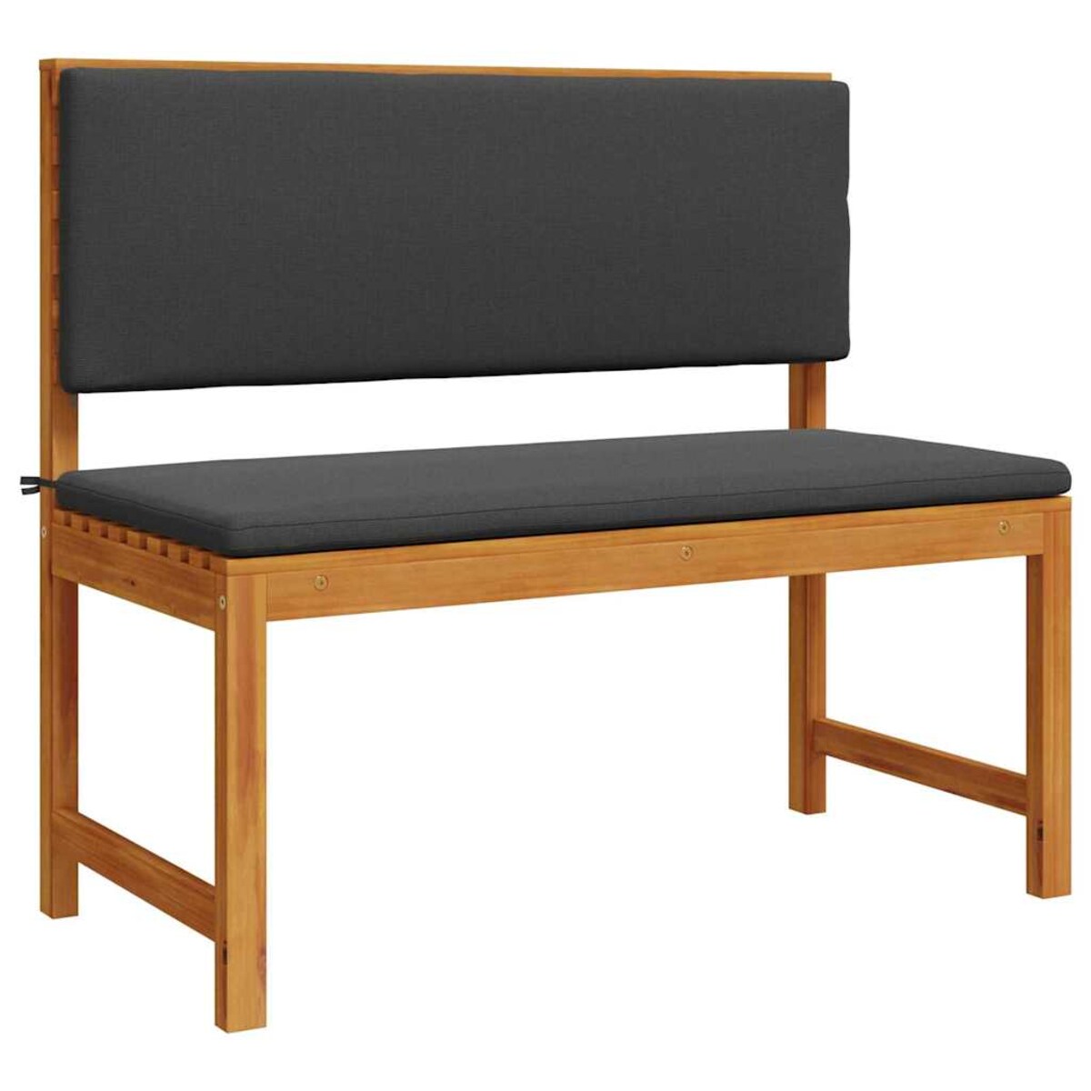 vidaXL Zestaw Bistro Ogrodowego 3 pcs Brązowy lite drewno akacjowe