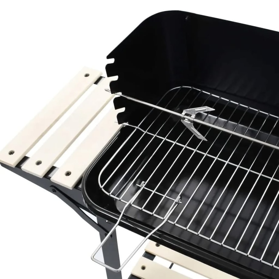ProGarden Grill węglowy, 86,5 cm, czarny
