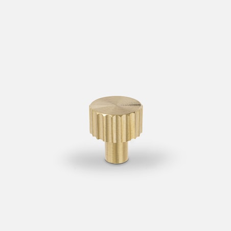 LEXI XS uchwyt jednopunktowy mosiężny szczotkowany nielakierowany