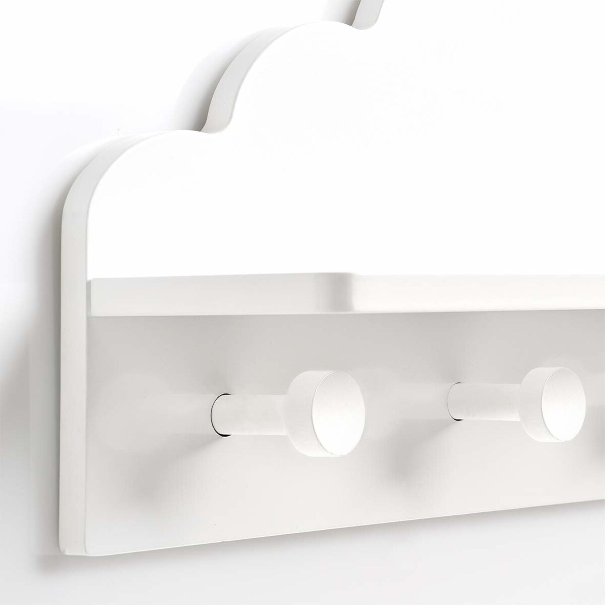 Wieszak na ubrania dziecięce CLOUD z półką, 2w1, ZELLER