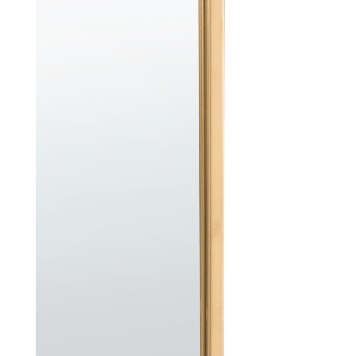 Lustro ścienne AZEVILLE 46 cm 122 cm Metal Złoty