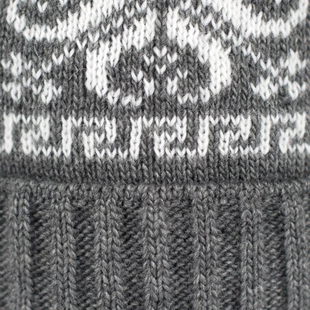 Czapka Grudniowy Poranek Szara Szary, Uniwersalny