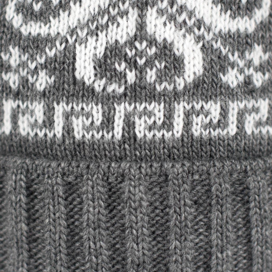 Czapka Grudniowy Poranek Szara Szary, Uniwersalny