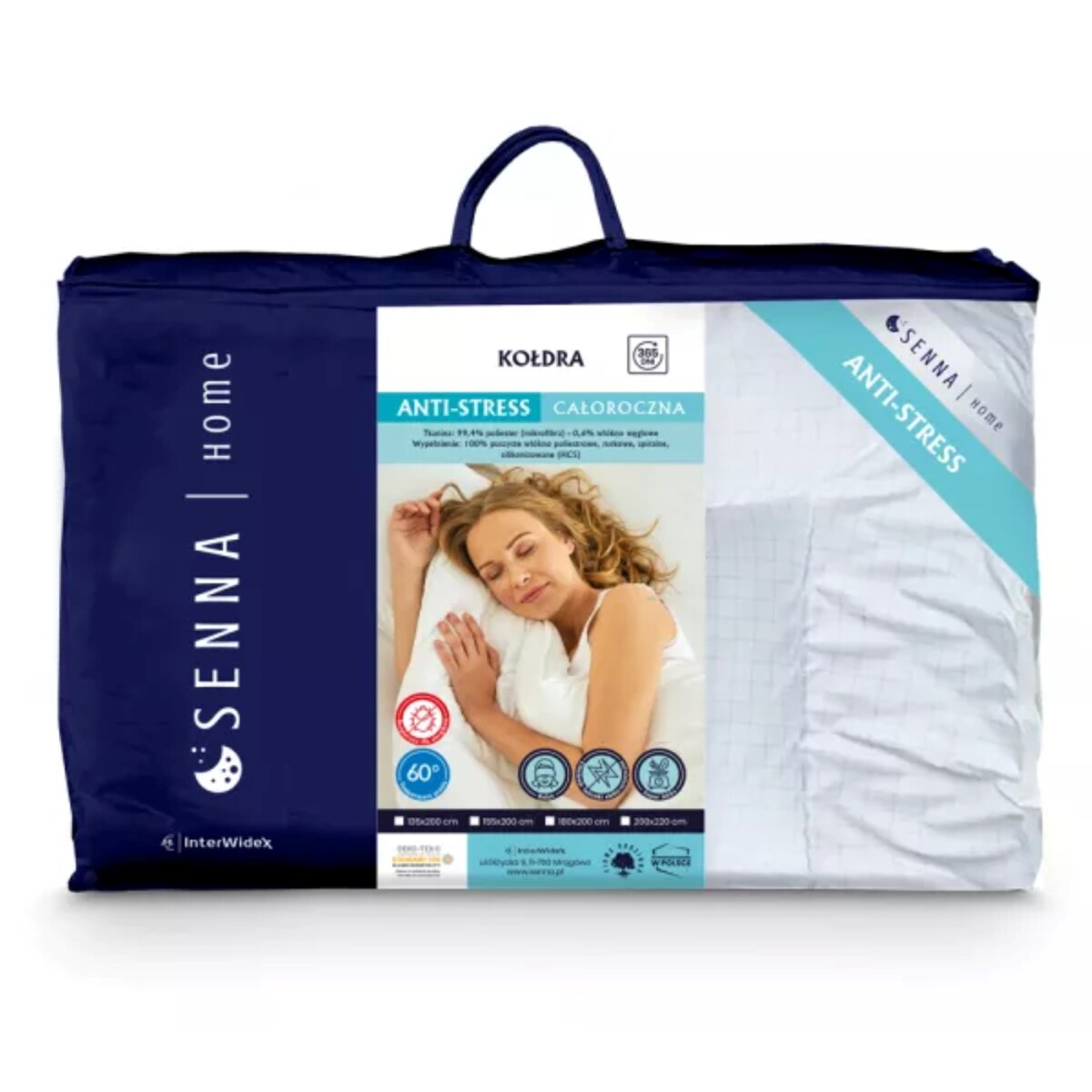 Kołdra całoroczna 160x200 ANTI-STRESS Senna Home