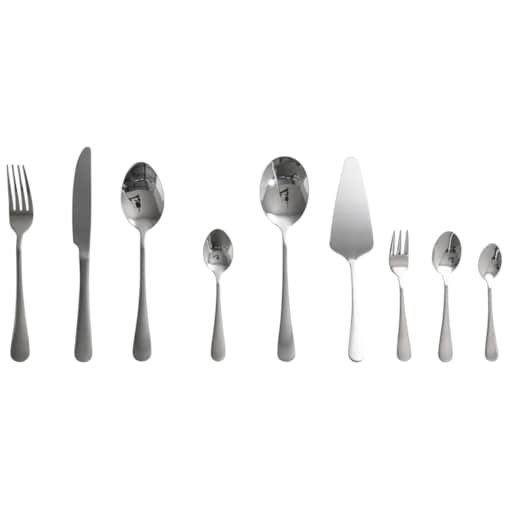 Zestaw sztućców 70 elementów ROTINI Srebrny
