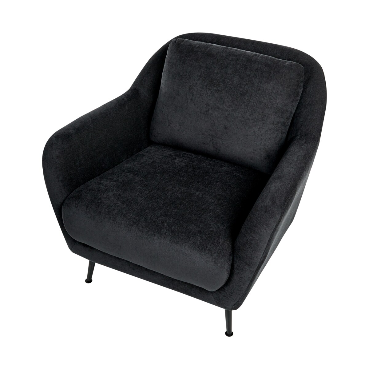 Komplet wypoczynkowy dla 3 osób EIBY Szenil Czarny