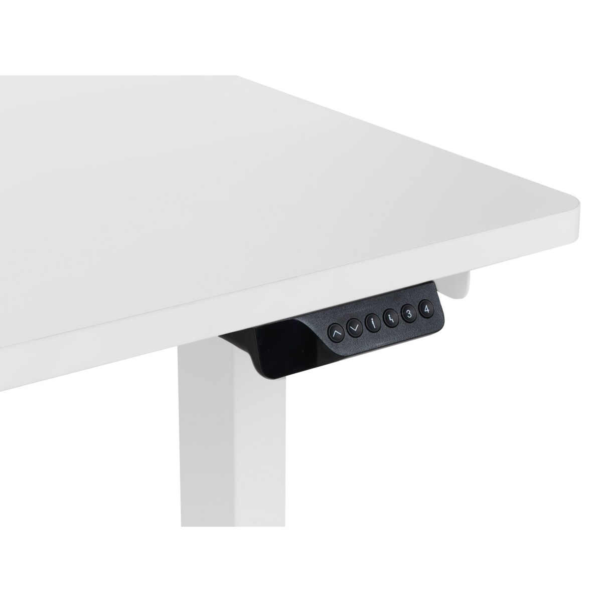 Biurko regulowane Elektryczny Lewostronny Biały DESTINES