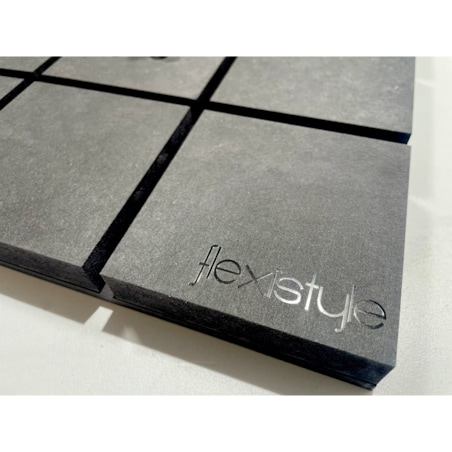 Zegar ścienny drewniany Harmony 30cm czarny